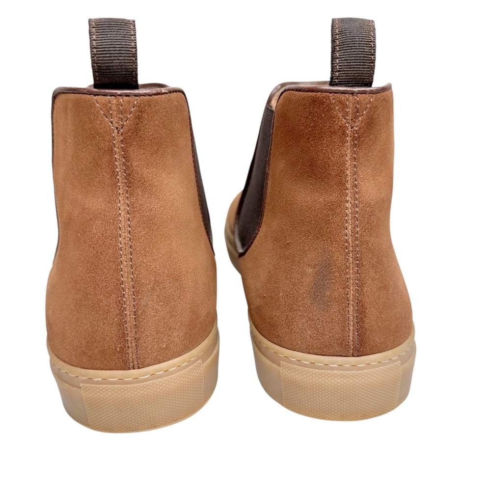 Rider Boot Co Suede Chelsea Boots SZ 12 Chestnut Brown - Picture 6 of 15